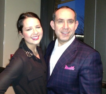 Nichole Trasher from Rosa Mexicano. She hosted the event and provided great entertainment